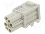 HARTING Módulo de conector hembra Han-Modular® Domino Han D® de 6 pines