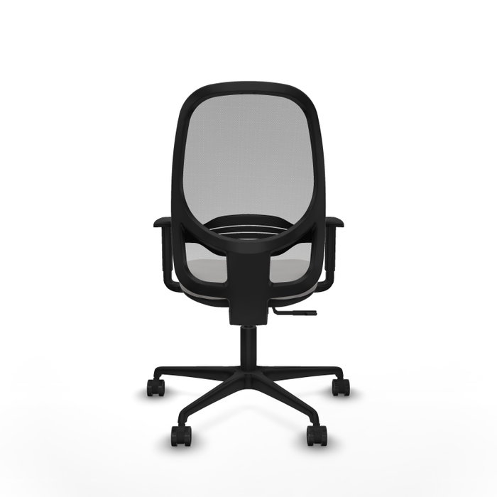 PIQUERAS Y CRESPO Silla de oficina Cilanco con Mecanismo Sincro, Blanco y Gris PIQUERAS Y CRESPO Silla de oficina Cilanco con Mecanismo Sincro, Blanco y Gris