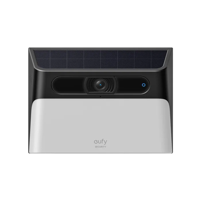 Eufy Solar Wall Light Cam S120 - Cámara de Seguridad Exterior Inalámbrica 2K con Luz LED y Panel Solar, Visión Nocturna Color, IA, IP65, Alexa/Google Assistant, Sin Cuotas