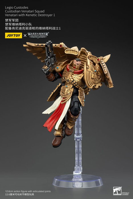 Warhammer The Horus Heresy Figura 1/18 Legio Custodes Custodian Venatari Squad Venatari with Kenetic Destroyer 1 13 cm