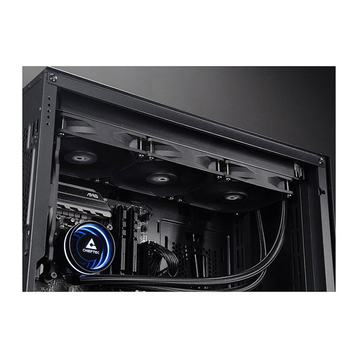 Chieftec Iceberg 360 DARK Refrigeración Líquida AIO para PC | Compatible Intel LGA 1700/1200/1151/1155/1156/1851 y AMD AM5/AM4