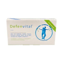 Margan Defenvital 20 Viales, Complemento Alimenticio con Vitamina C para el Sistema Inmunitario