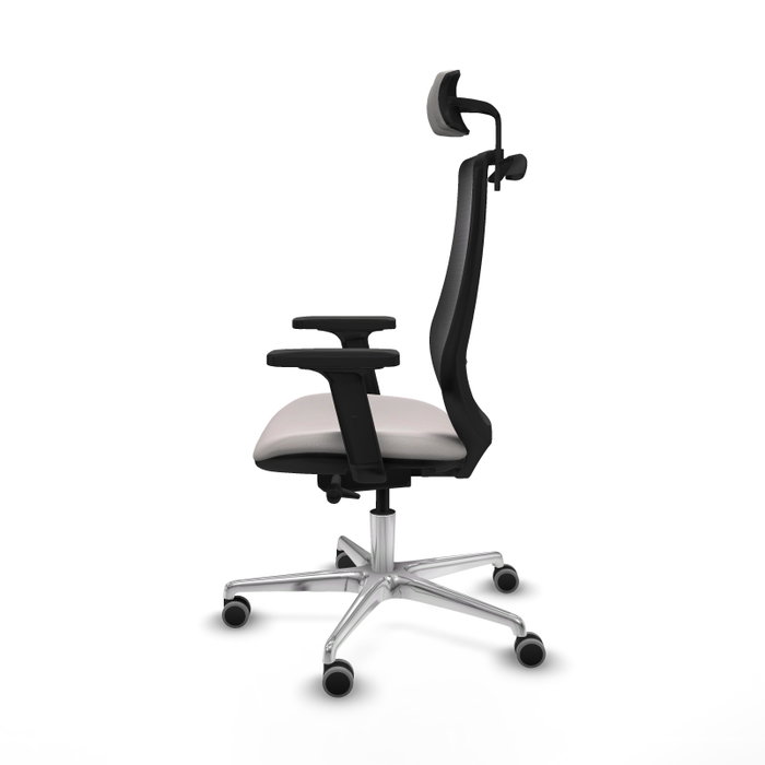 PIQUERAS Y CRESPO Silla de oficina Mardos con mecanismo Sincro/Traslack Blanco/Negro PIQUERAS Y CRESPO Silla de oficina Mardos con mecanismo Sincro/Traslack Blanco/Negro