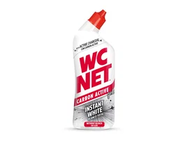 Wc net Gel Limpiador de Inodoros Instant White con Carbón Activo 750 ml