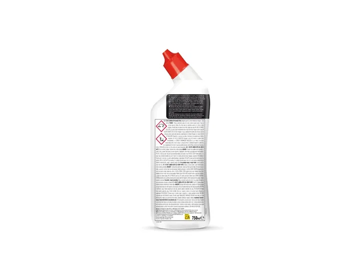 Wc net Gel Limpiador de Inodoros Instant White con Carbón Activo 750 ml