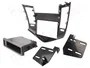METRA Bastidor de montaje de radio para Chevrolet Cruze, 1 DIN y 2 DIN, Plata