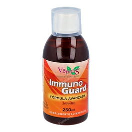 VBYOTICS Immuno Guard Jarabe 250Ml con Equinácea, Lactoferrina y Vitamina D para el Sistema Inmune