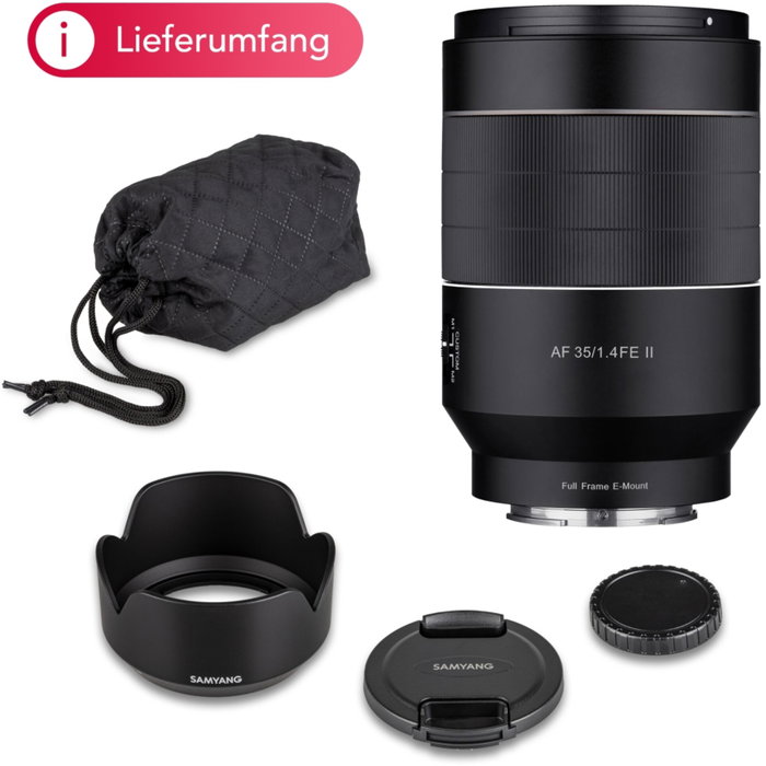 Samyang AF 1,4/35 FE II para Sony E Samyang AF 1,4/35 FE II para Sony E