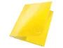 Leitz Carpeta Wow con gomas y solapas Amarillo DIN A4