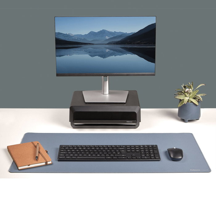 Fellowes Alfombrilla de Escritorio Breyta Azul XL Fellowes Alfombrilla de Escritorio Breyta Azul XL
