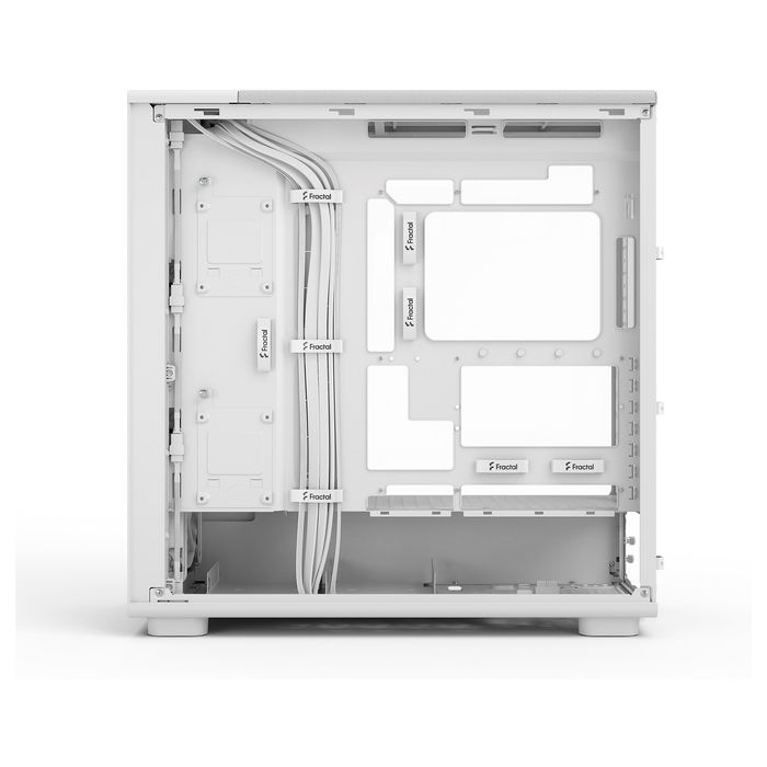 Fractal Design Epoch XL TG Clear Torre PC Blanco con Ventana Lateral