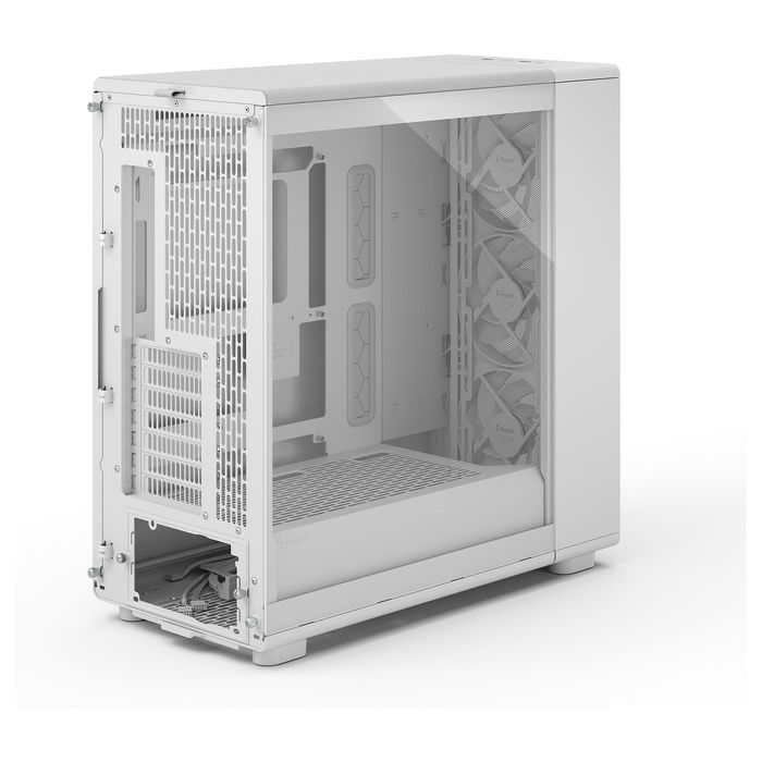 Fractal Design Epoch XL TG Clear Torre PC Blanco con Ventana Lateral