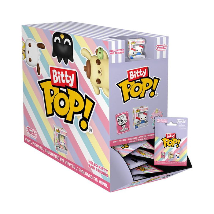 Funko Sanrio Bitty POP! Display de 32 Figuras de Vinilo Funko Sanrio Bitty POP! Display de 32 Figuras de Vinilo