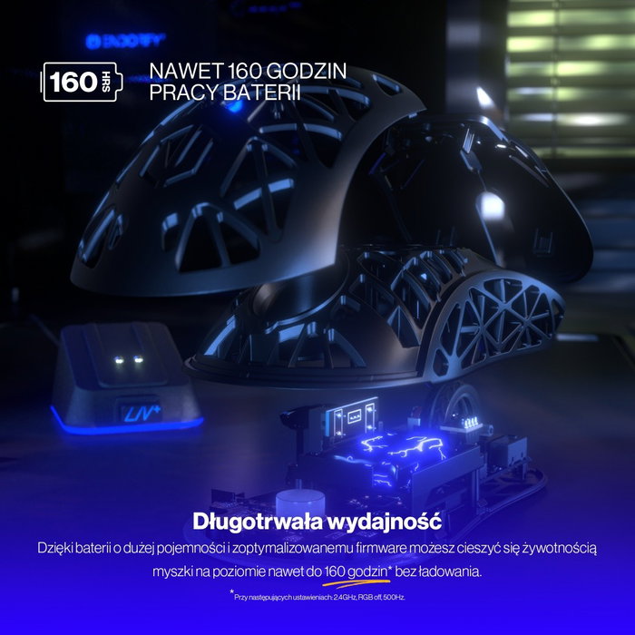 Endorfy LIV Plus Wireless Negro 26000 DPI