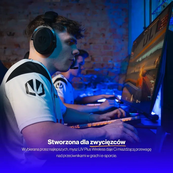 ENDORFY LIV Plus Wireless Ratón Gaming Ultraligero con Sensor PixArt PAW3395 26000DPI y Base de Carga