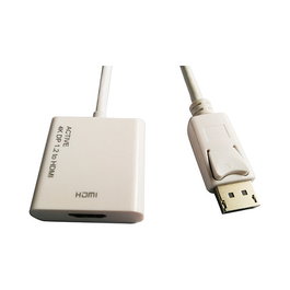 ROLINE Adaptador DisplayPort a HDMI v1.2, Blanco