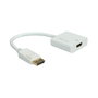 ROLINE Adaptador DisplayPort a HDMI v1.2, Blanco