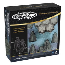Heroscape expansión del terreno The Caverns of Valhalla *Edición Inglés*