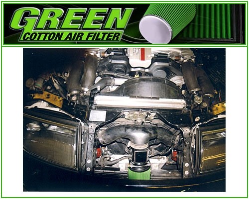 Green Filters Kit Admision Directa P287 Mejora Rendimiento Motor
