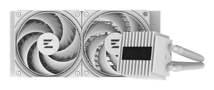 Zalman ALPHA2 A24 WHITE Refrigeración Líquida Todo en Uno Procesador 12 cm Blanco