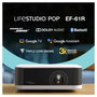 Epson EF-61R LifeStudio Pop Proyector Portátil 3LCD RGB-LED, 700 Lúmenes ANSI, Resolución Full HD 1080p (1920x1080), WiFi, Bluetooth, Google TV, Color Negro/Rosa