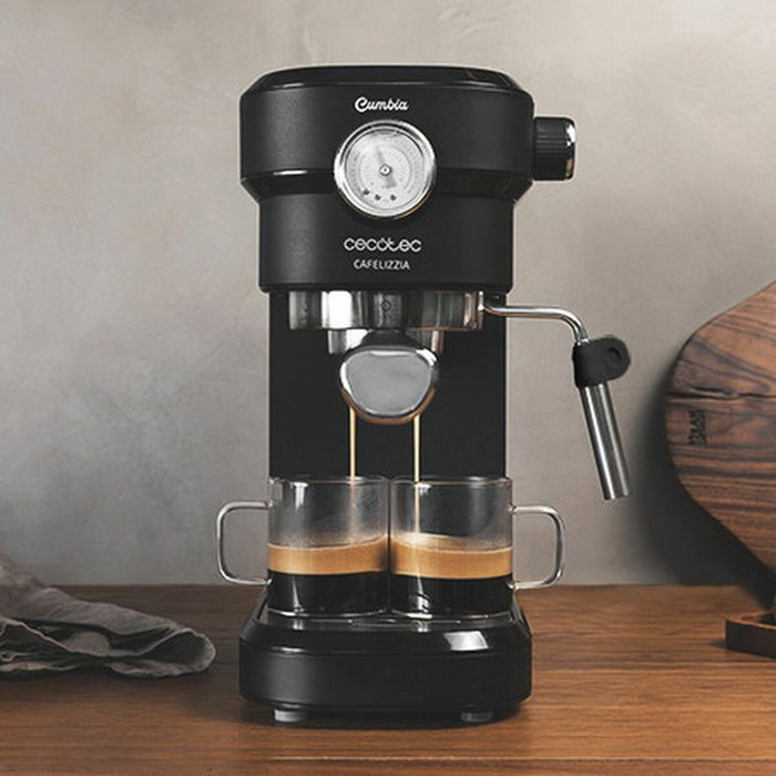 CECOTEC Cafelizzia 790 Pro Semi-automática Negro y Acero inoxidable