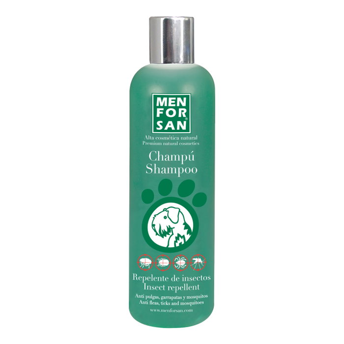 Men For San Champú Repelente de Insectos con Citronela 300 ml