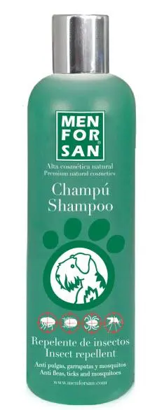 Men For San Champú Repelente de Insectos con Citronela 300 ml