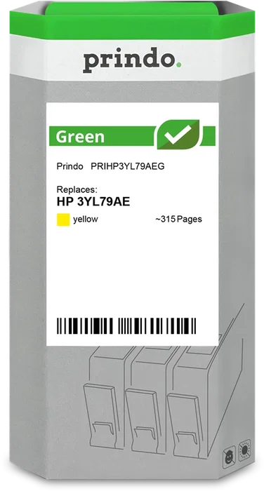 Prindo Cartucho de Tinta Verde PRIHP3YL79AEG Prindo Cartucho de Tinta Verde PRIHP3YL79AEG