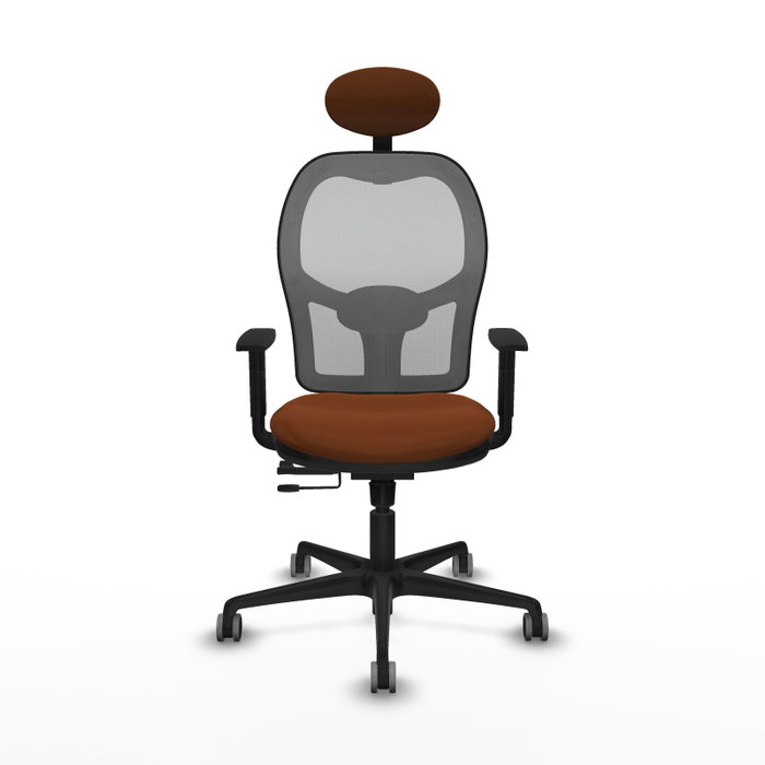 PIQUERAS Y CRESPO Silla de oficina Jorquera Marrón y Gris PIQUERAS Y CRESPO Silla de oficina Jorquera Marrón y Gris