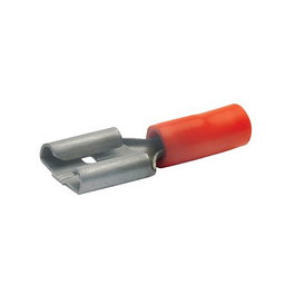 Klauke 720 Terminal de pin recto rojo para 1 mm² y 0,5 mm²