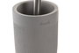 DKD Home Decor Escobillero Cemento Inox 10x10x37 Mate Gris