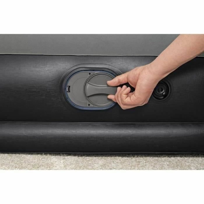 Bestway Colchón hinchable 671BT Tritech Twin para 1 persona con bomba USB