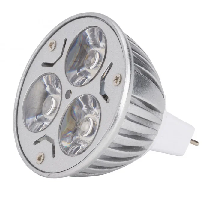 Pack 8 Bombillas LED GU5,3 6W 515Lm 3000ºK 40.000H CA-MR16-9W-WW-PK8-AP