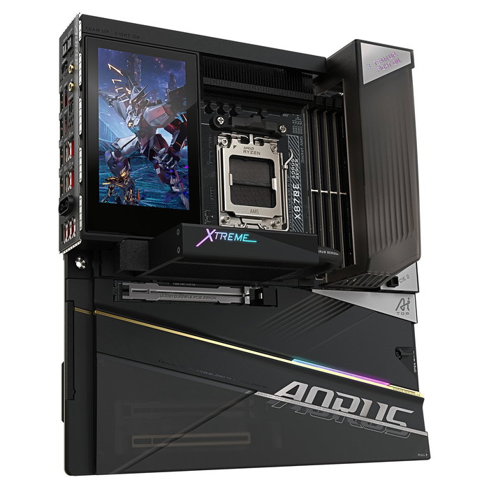 Gigabyte X870E AORUS XTREME X3D AI TOP Placa Base AMD AM5 DDR5 PCIe 5.0 M.2 Wi-Fi 7 LAN 10GbE USB 4 Compatible con AMD Ryzen 7000/8000/9000 Series Gigabyte X870E AORUS XTREME X3D AI TOP Placa Base AMD AM5 DDR5 PCIe 5.0 M.2 Wi-Fi 7 LAN 10GbE USB 4 Compatible con AMD Ryzen 7000/8000/9000 Series