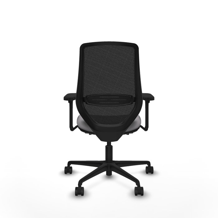 PIQUERAS Y CRESPO Silla de oficina Mardos con mecanismo Sincro/Traslack Gris y Negro