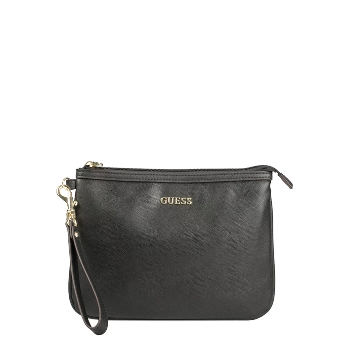 Vanille, Cuero sintético, Bolsa de tela, Artículos de aseo, Negro, Para mujeres, 25 x 19 x 2 cm Vanille, Cuero sintético, Bolsa de tela, Artículos de aseo, Negro, Para mujeres, 25 x 19 x 2 cm