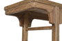 DKD Home Decor Consola Natural Marron Oscuro 194.5x50.5x82.5 cm Teca Reciclada Hecho a Mano