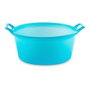 Universal 6410 Barreño Redondo Azul Ø33 x 16 cm 7 l Polietileno con Asas