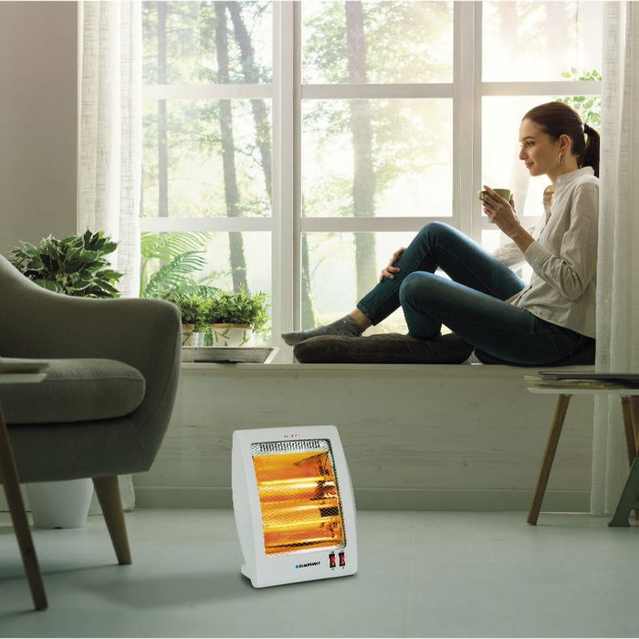 Blaupunkt Estufa de Cuarzo 2 Tubos 800W Calefactor Eléctrico