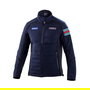 Sparco Chaqueta Softshell Martini Racing S01363MRBM5XXL Talla XXL Azul Marino Tejido Técnico 3 Capas Resistente al Viento Forro Polar Elástico