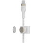 Belkin BOOST CHARGE PRO Flex Cable USB-C a Lightning 1 m Blanco