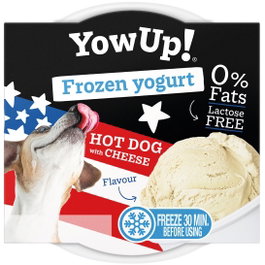 Yow Up! Helado Yogur Hot Dog y Queso 12x110g