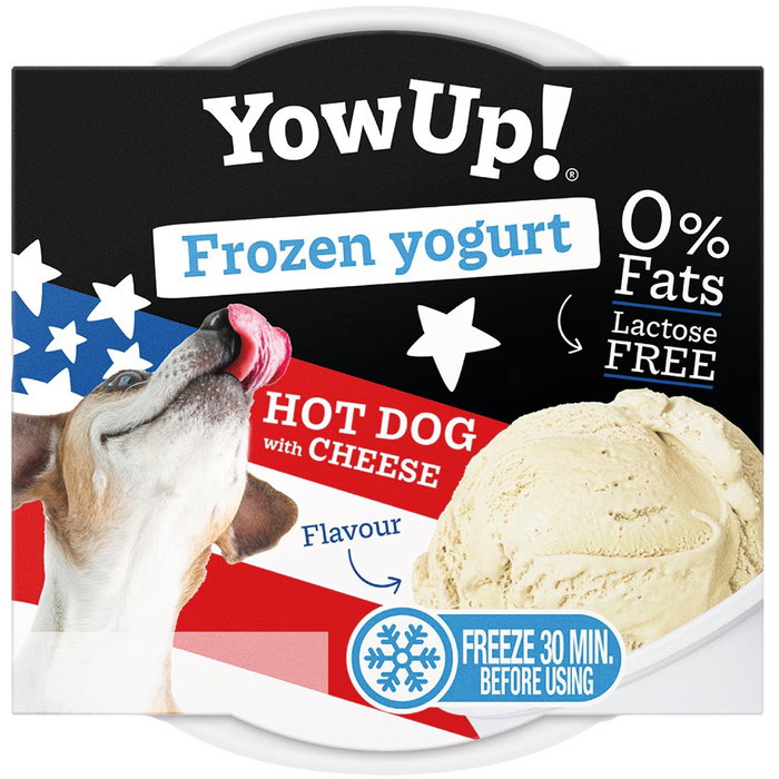 Yow Up! Helado Yogur Hot Dog y Queso 12x110g