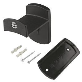 K&M 16312 Soporte de pared para auriculares negro
