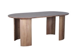 DKD Home Decor Mesa de Comedor Acacia 240x100x75