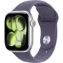 Apple MF8H4ZRA Watch Series 11 GPS + Cellular 42 mm Caja de Aluminio Plateada Correa Deportiva Morado Niebla Talla S/M