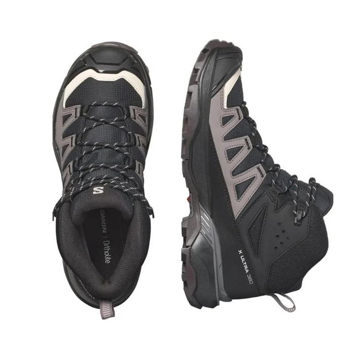 Zapatillas de Hombre para Caminar Salomon X Ultra 360 Mid Negro M