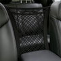 NK Protector para asiento de coche con enganche cinturón y separador para mascotas de poliéster negro