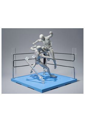 Act Ring (Neutral Corner) & Folding Chair Set For S.H Figuarts Tamashii Stage